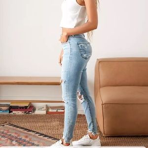 American Eagle curvy super hi-rise Jeggings 16.